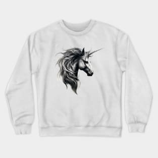 Profile of a Unicorn Crewneck Sweatshirt